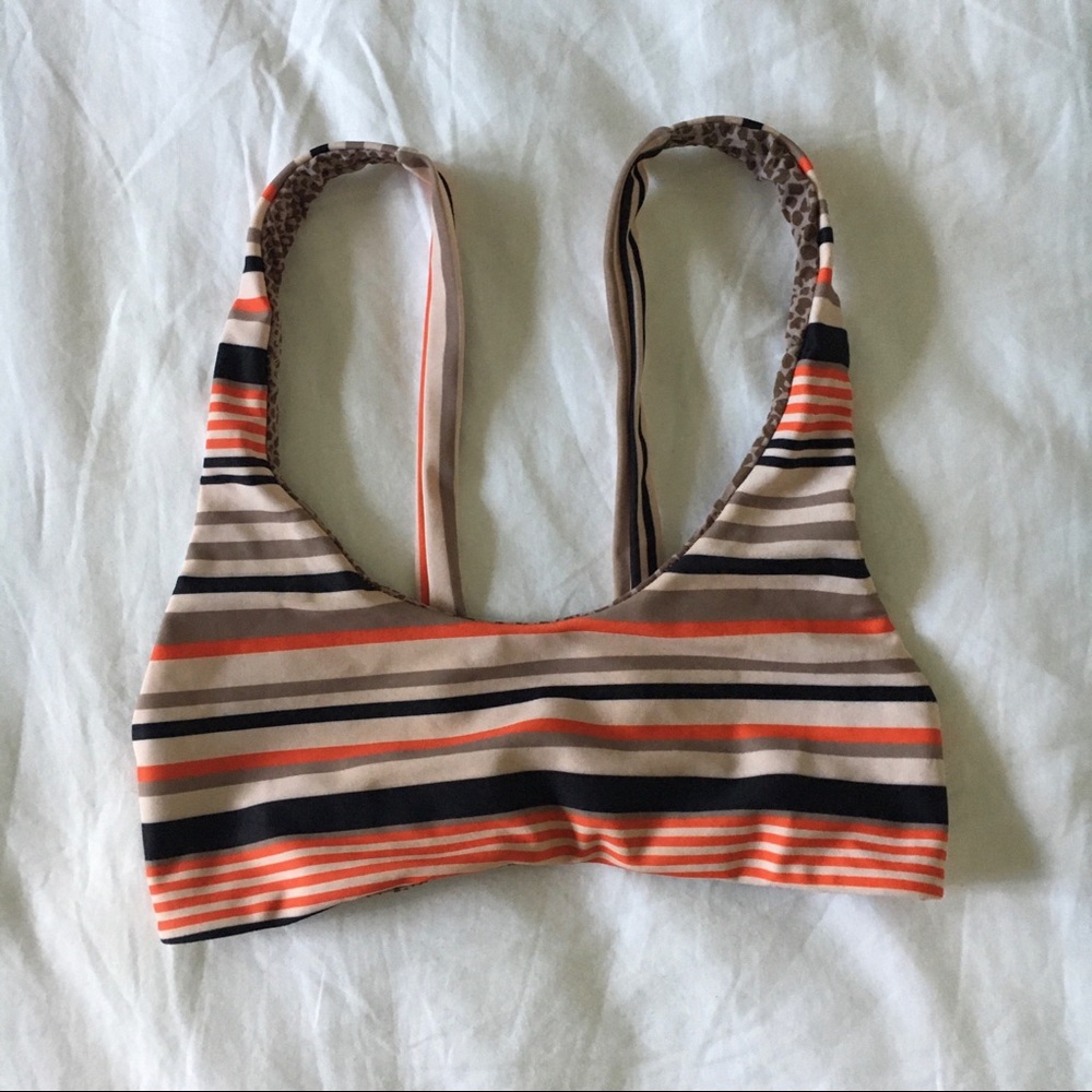 Acacia swimwear kanaio top in stripe